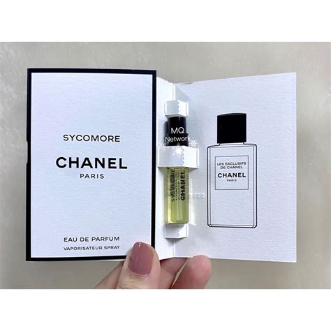 chanel sycomore parfum|chanel sycomore sample.